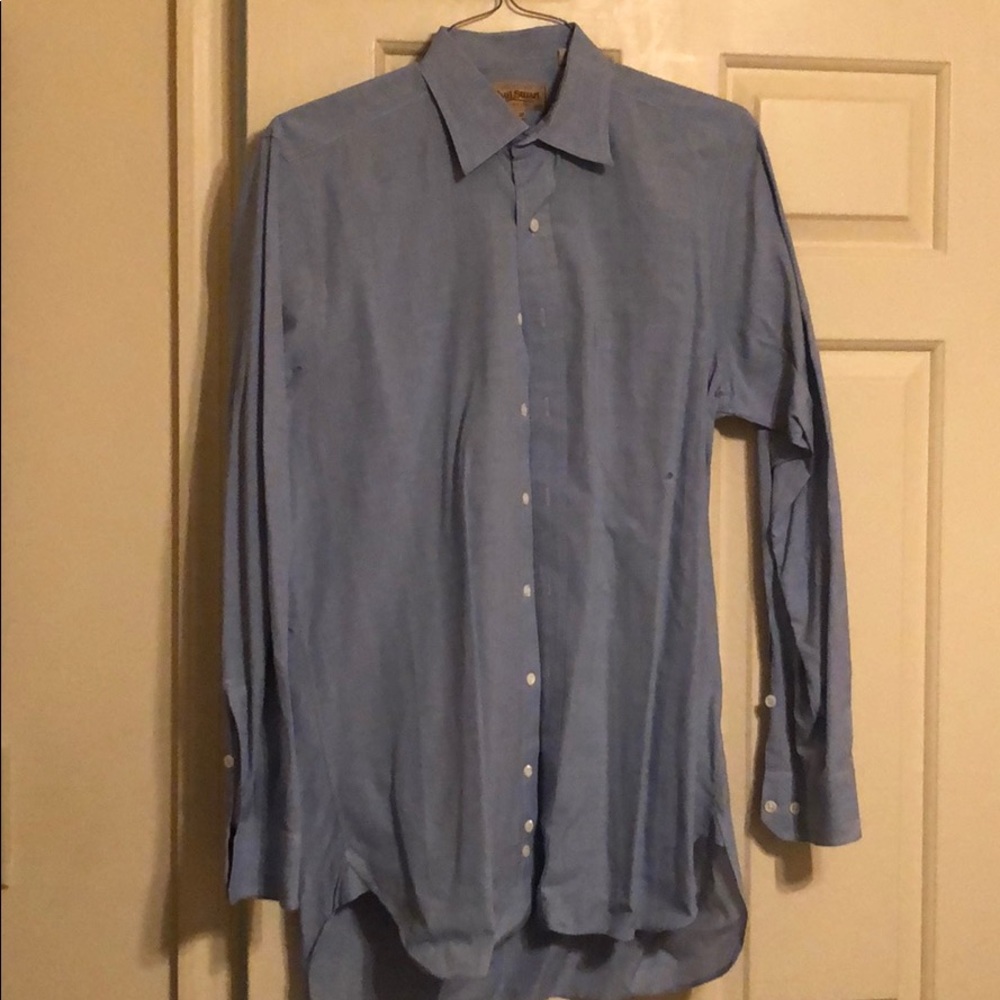 Paul Stuart blue dress shirt
